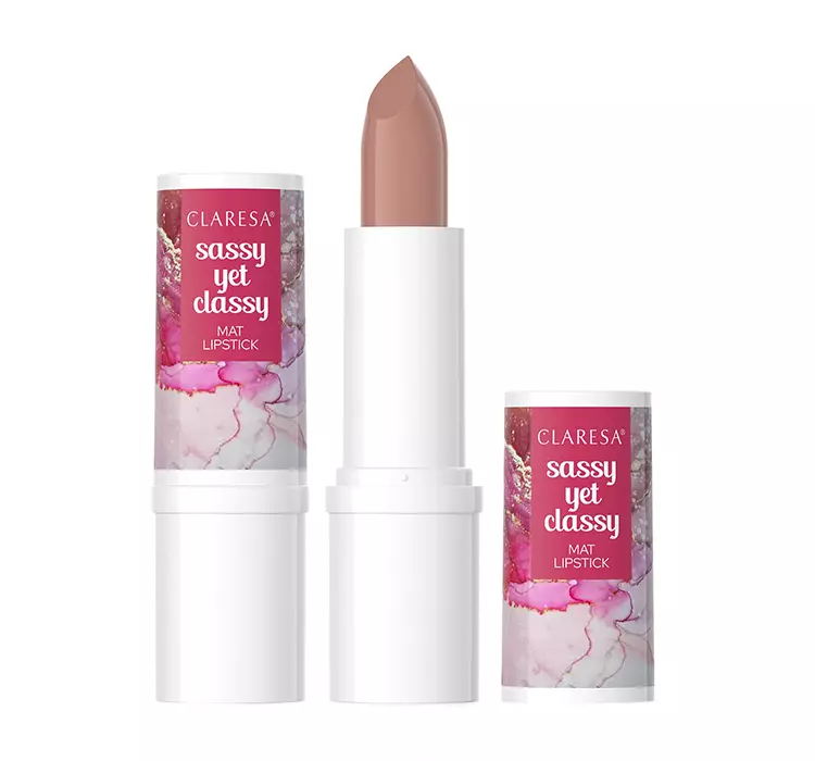 CLARESA - SASSY YET CLASSY - Mat Lipstick - Matowa pomadka do ust - 4,8 g - 11 Luscious