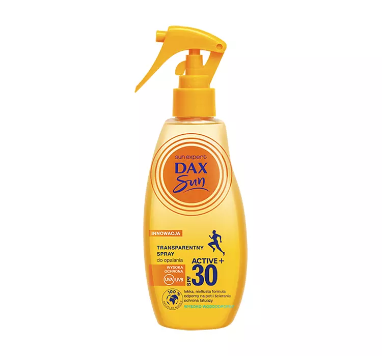 Dax Sun DAX Cosmetics Balsam do opalania w sprayu ACTIVE + SPF 30, 200 ml 5900525051226