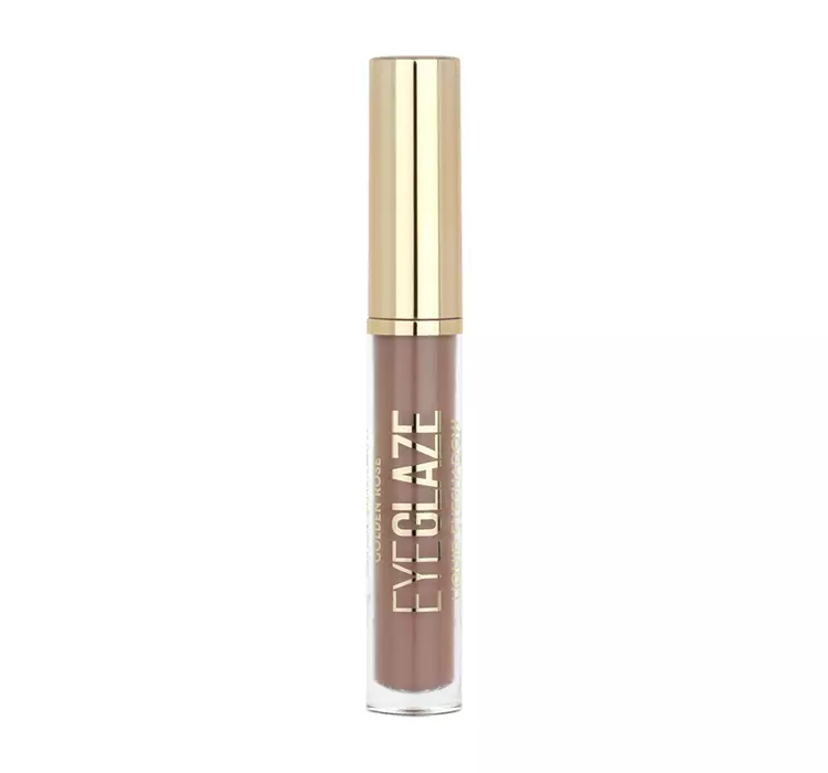 Golden Rose - EYE GLAZE Liquid Eyeshadow - Płynny cień do powiek - 3,5 ml - 04 CHOCOLATE