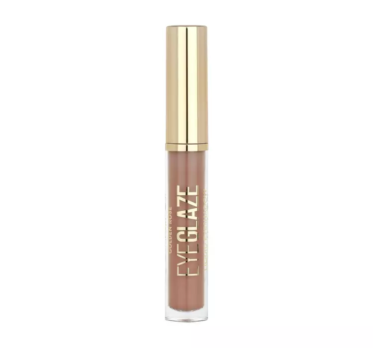 Golden Rose - EYE GLAZE Liquid Eyeshadow - Płynny cień do powiek - 3,5 ml - 02 CINNAMON