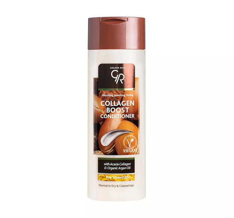 Golden Rose - Collagen Boost Conditioner - Wzmacniająca odżywka do włosów normalnych, suchych i farbowanych - 430 ml