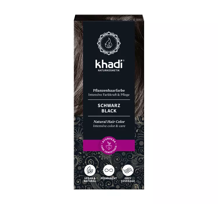 Khadi Henna do włosów czarna 100g