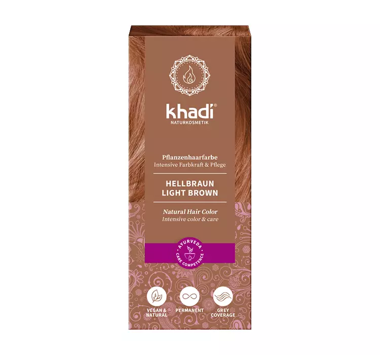 Khadi Henna Do Włosów Light Brown
