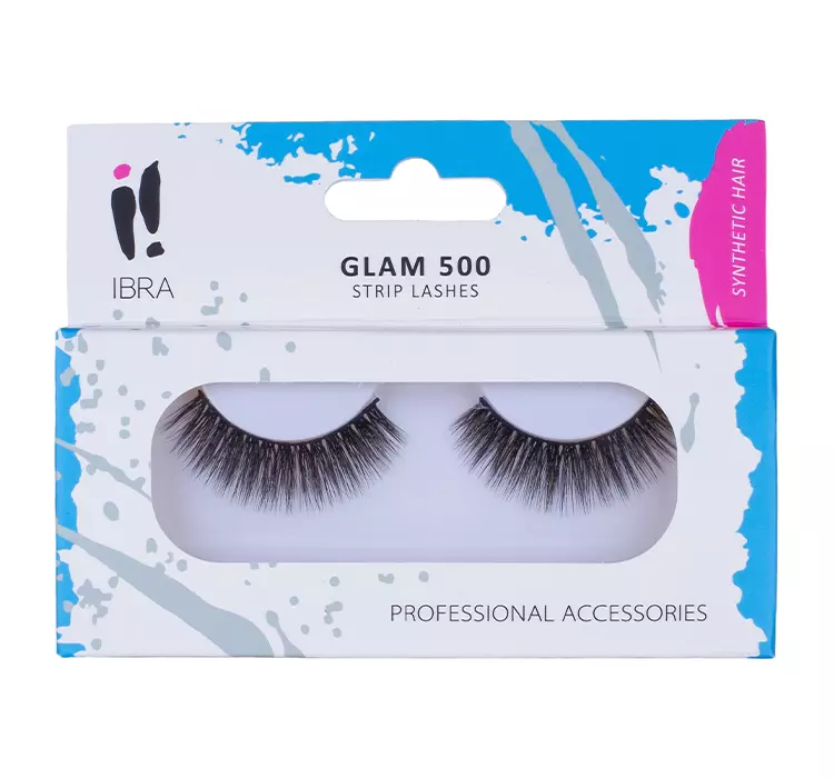 Ibra Rzęsy na pasku Glam 500 1 para 960362