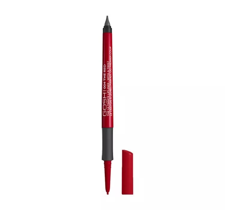 Gosh The Ultimate Lipliner - With a Twist - Wodoodporna konturówka do ust - 004 - THE RED GOSKDUS-DOUS-01