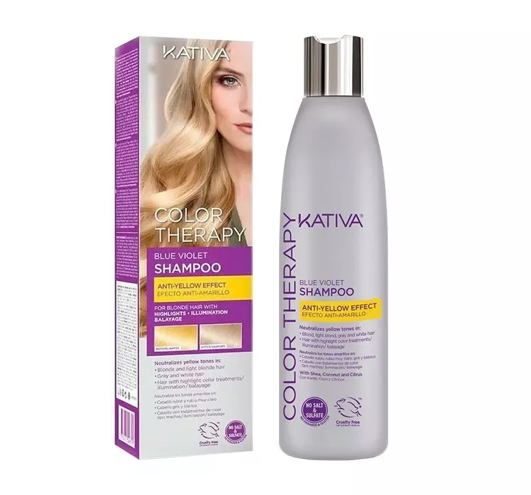 Kativa Szampon Neutralizujący Żółte Odcienie 250ML