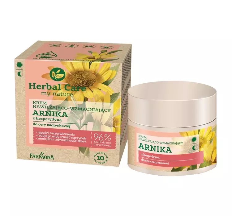 Herbal Care HERBAL CARE Krem nawilżająco-wzmacniający ARNIKA 50ml HER3000