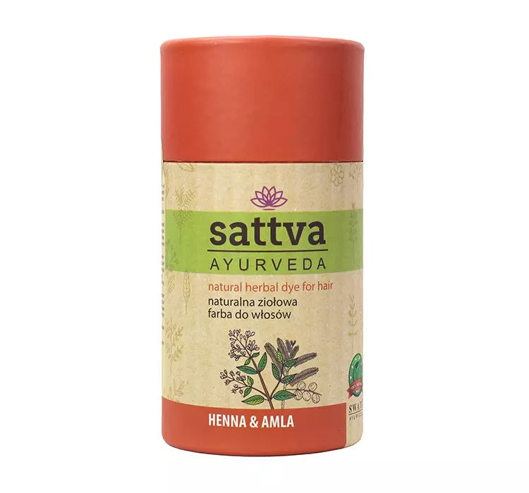 Sattva Ayurveda Henna z Amlą : Rozmiar - 150 g 8908007814120