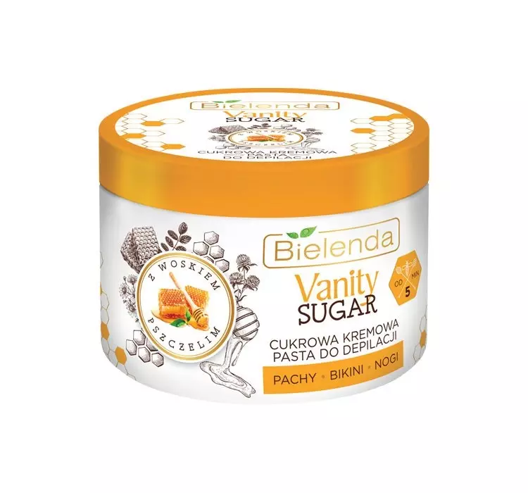 Bielenda Vanity Sugar Kremowa pasta d/d z woskiem