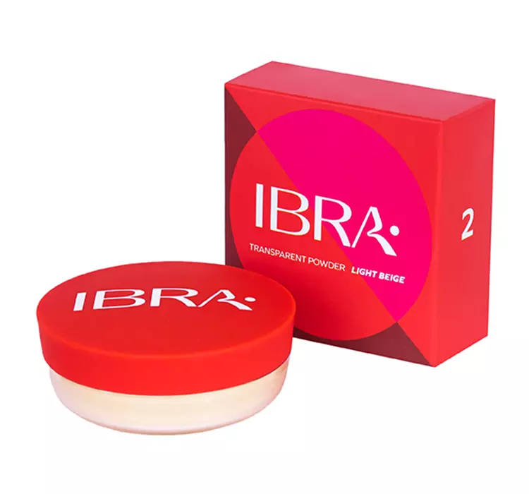 Ibra IBRA - TRANSPARENT POWDER - Puder transparentny - 2 IBRST2