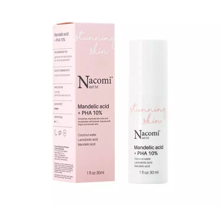 Nacomi Peelingujące serum Kwas migdałowy + Pha 10%