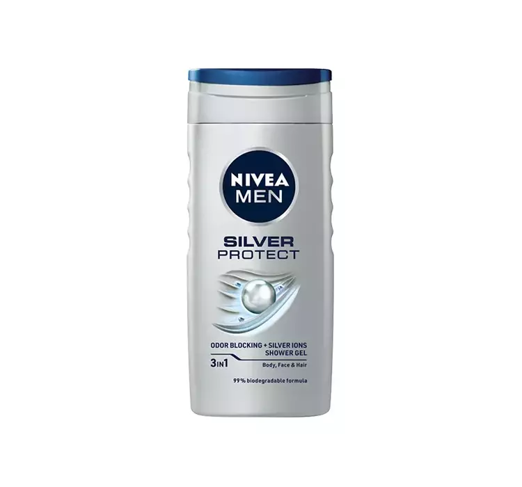 Nivea Żel pod prysznic Men Silver Protect 250 ml