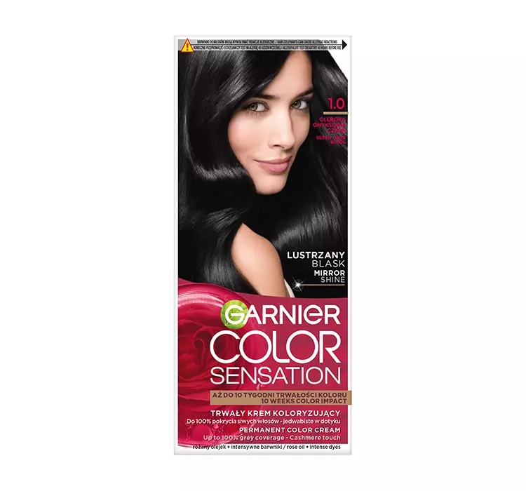 Garnier Color Sensation 1.0 Głęboka onyksowa czerń