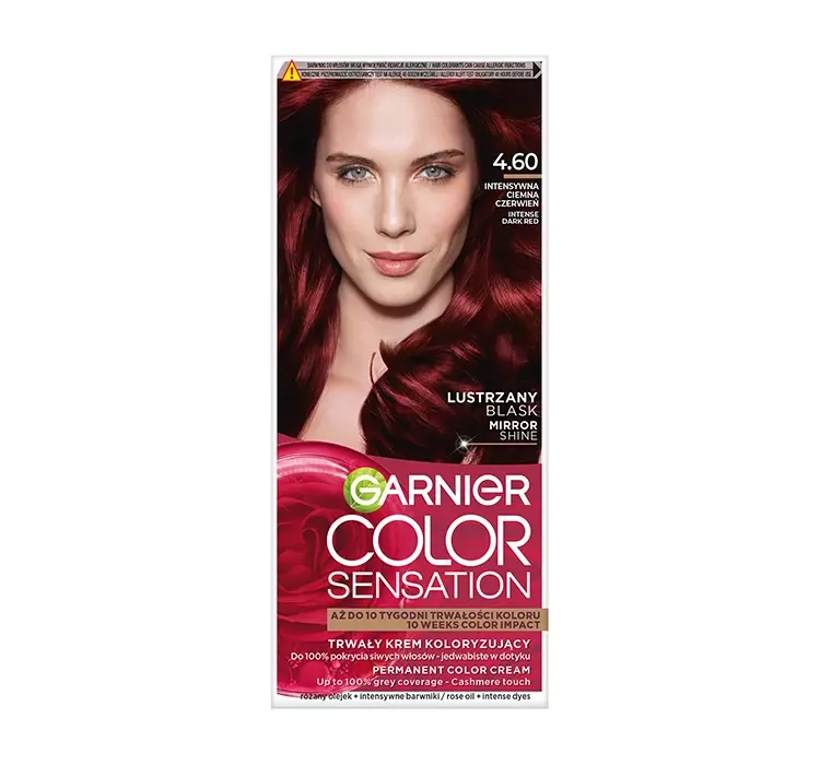 Garnier Color Sensation 4.60 Intensywna Ciemna Czerwień