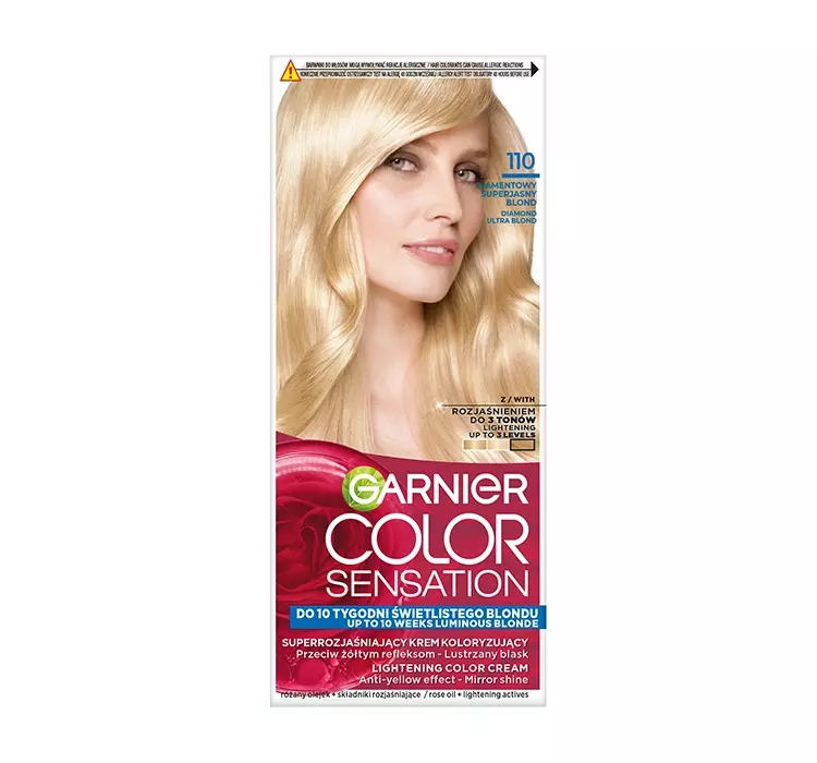 Garnier Color Sensation 110 Diamentowy Superjasny Blond