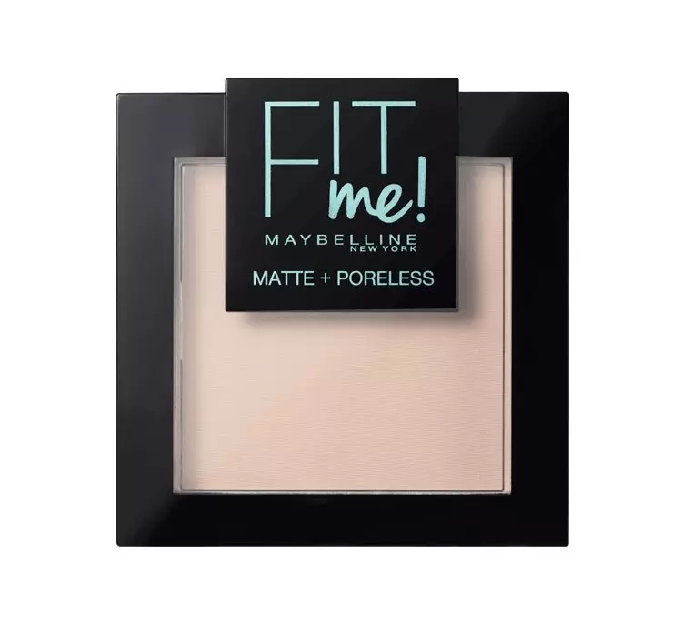 Maybelline Fit Me Matte Poreless Pressed Powder puder matujący do twarzy w kompakcie 104 Soft Ivory 9g 3600531384128 [12321365]