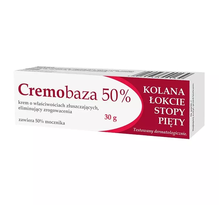 FARMAPOL Cremobaza 50% krem o właściwościach złuszczających eliminujący zrogowacenia 30 g