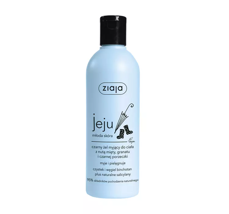 Ziaja Jeju czarne mydło pod prysznic 300ml