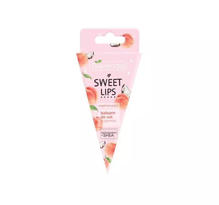 Bielenda Sweet Lips Balsam do ust w sztyfcie Brzoskwinia & Shea