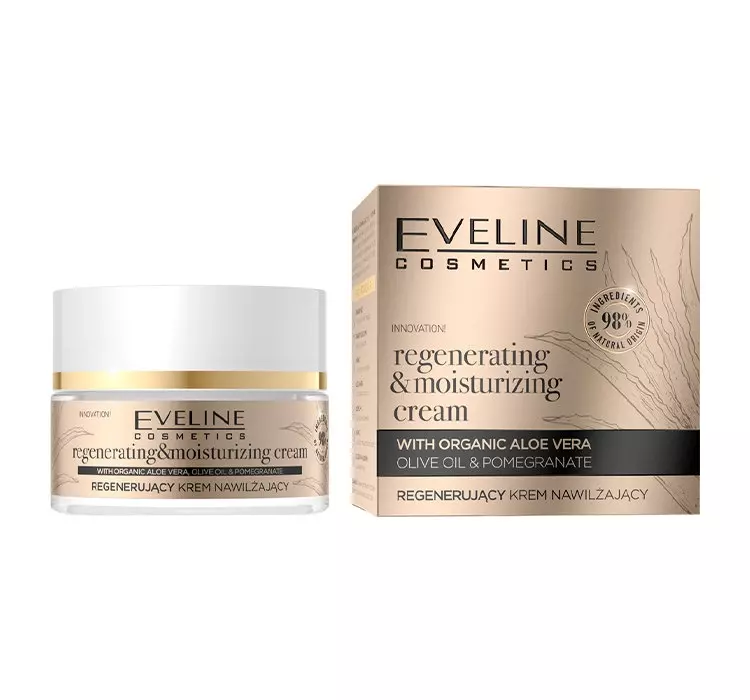 Eveline cosmetics Organic Gold Regenerujący Krem Nawilżający 50ml EVEL-0218