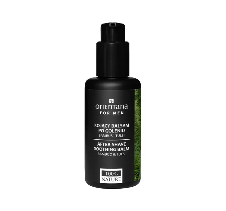 Orientana Kojący balsam po goleniu Bambus i Tulsi dla mężczyzn 75 ml