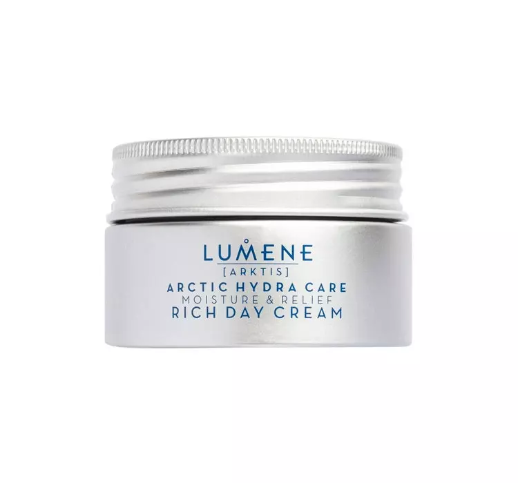 Lumene ARKTIS - ARCTIC HYDRA CARE - RICH DAY CREAM - Nawilżająco-łagodzący bogaty krem do twarzy na dzień - 50 ml LUMCLKTDML