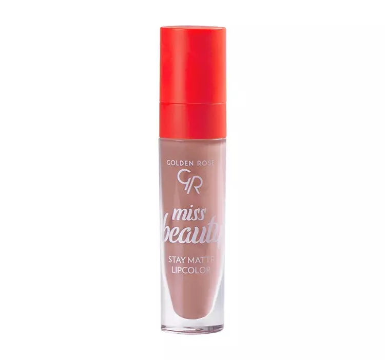 Golden Rose Miss Beauty - Stay Matte Lipcolor - Płynna pomadka do ust - 5,5 ml - 01 Blush Nude