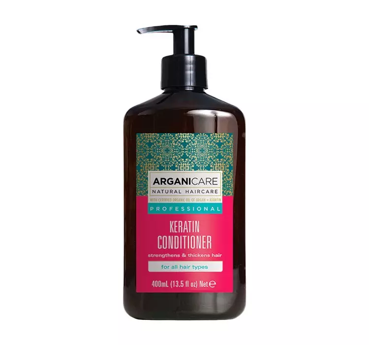Arganicare Arganicare Odżywka do Włosów Keratin 400ml ARG-5107