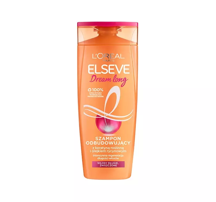 L''Oréal - ELSEVE Dream Long Shampoo - Odbudowujący szampon do włosów - 250 ml