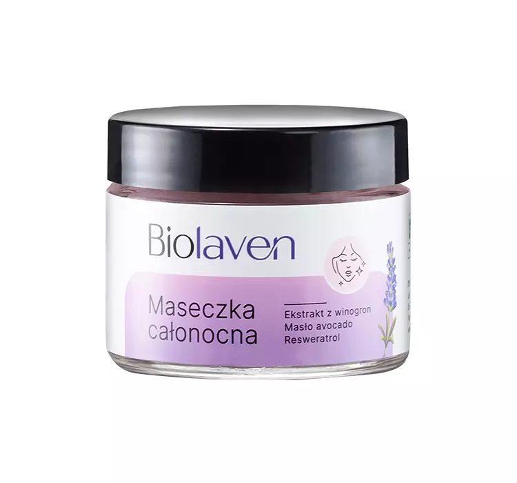 Sylveco Biolaven 45ml maseczka całonocna do twarzy