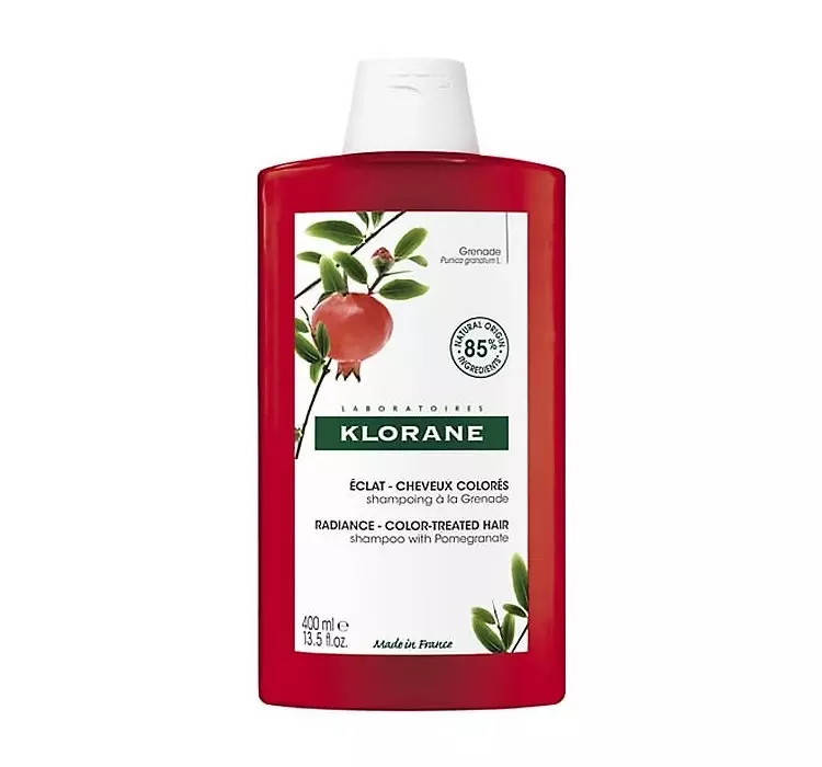 Klorane szampon do włosów na bazie wyciągu z granatu 400 ml