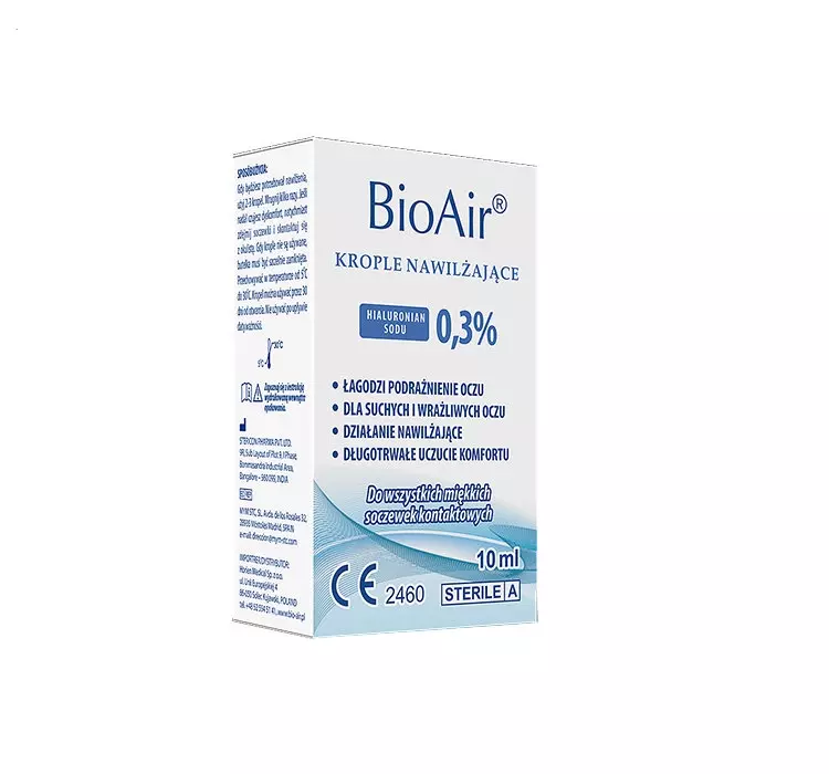 Krople nawilżające BioAir 10ml