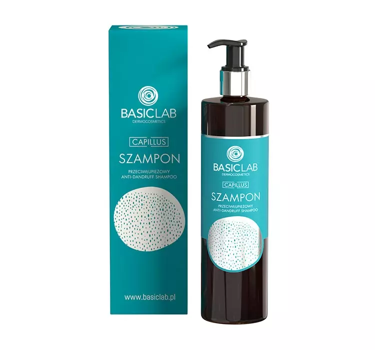 BASICLAB DERMOCOSMETICS CAPILLUS Szampon przeciwłupieżowy 300 ml 7072261