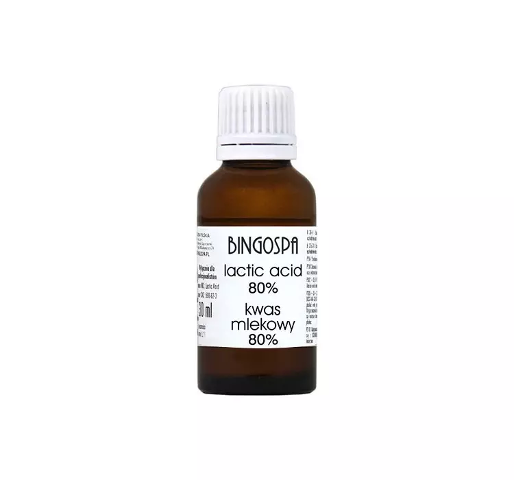 BingoSpa Kwas mlekowy 80% - Lactic Acid 80% Kwas mlekowy 80% - Lactic Acid 80%