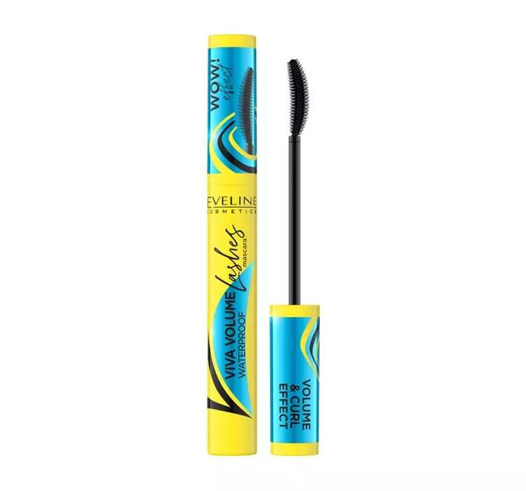 Eveline KOLOROWKA Viva Volume Lashes Waterproof Maskara do rzęs pogrubiająco-podkręcająca black 10ml
