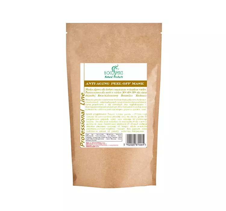 Biocosmetics Anti-Aging Peel-Off Mask Maska Algowa 40g