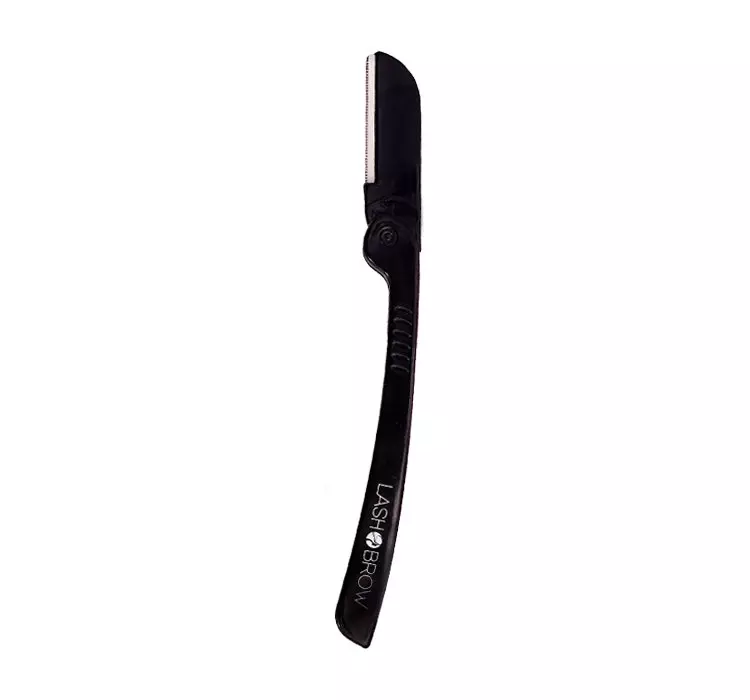 Lash Brow Lash Brow Nożyk Premium do depilacji brwi i twarzy czarny 8110NP