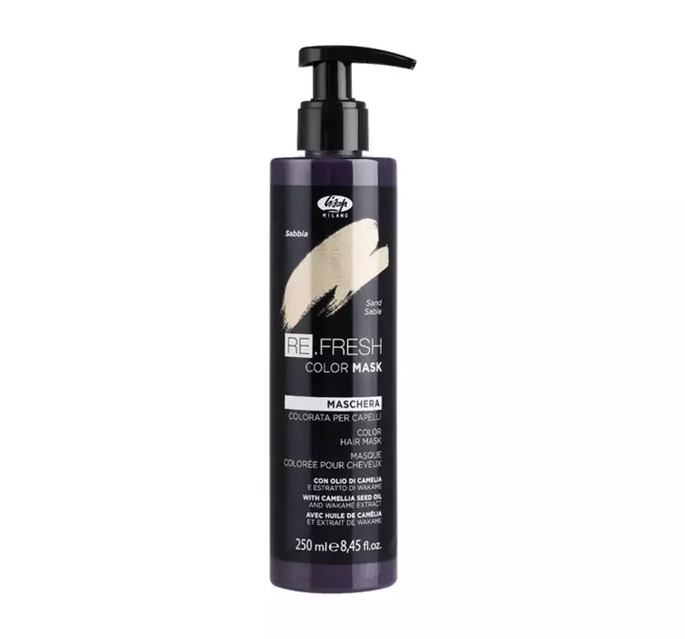LISAP MILANO REFRESH COLOR MASK MASKA KOLORYZUJĄCA DO WŁOSÓW SAND 250ML