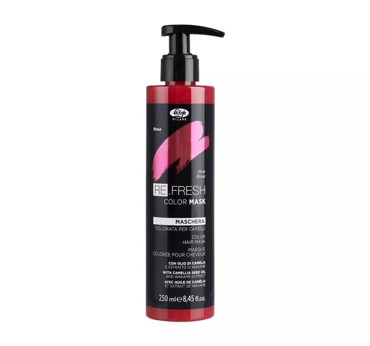 LISAP MILANO REFRESH COLOR MASK MASKA KOLORYZUJĄCA DO WŁOSÓW PINK 250ML