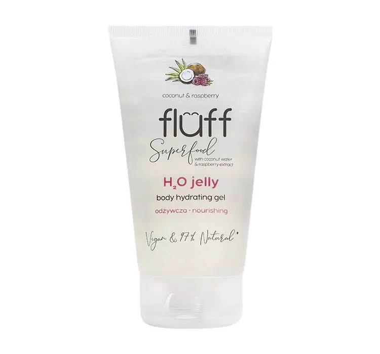FLUFF Fluff woda żelowa kokos i malina 150 ml