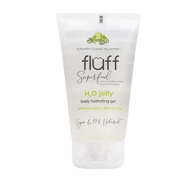 FLUFF Fluff woda żelowa ogórek i zielona herbata 150 ml