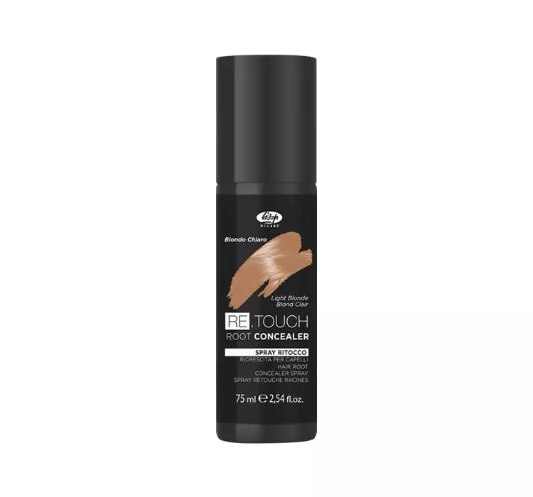 LISAP MILANO RETOUCH ROOT CONCEALER SPRAY KOLORYZUJĄCY LIGHT BLONDE 75ML