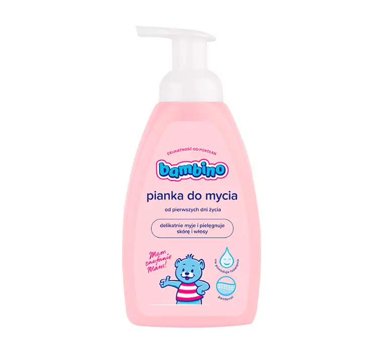 Bambino Pianka do mycia dla Dzieci i Niemowląt 500ml