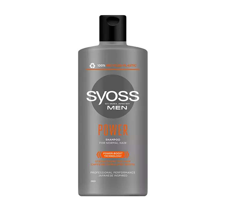 Syoss Men power shampoo szampon do włosów normalnych 440ml