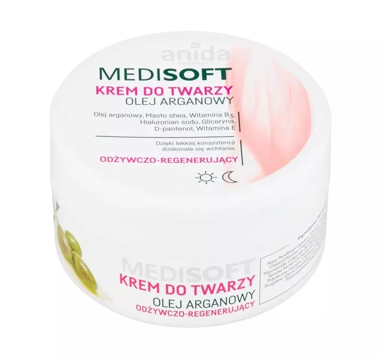 Scan Anida Krem odżywczo regenerujący z olejkiem arganowym100ml