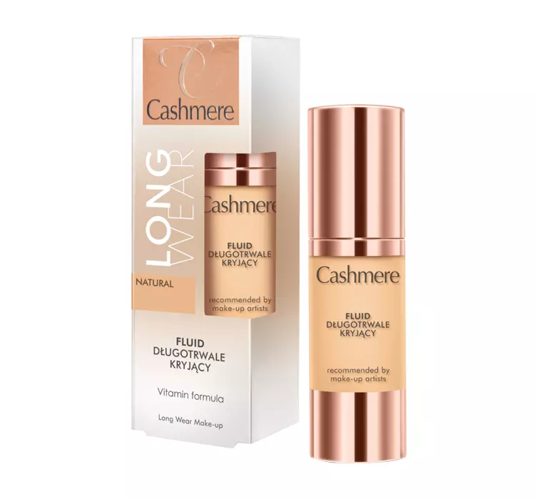 Dax Cosmetics Cashmere Long Wear Fluid długotrwale kryjący - Natural 30ml