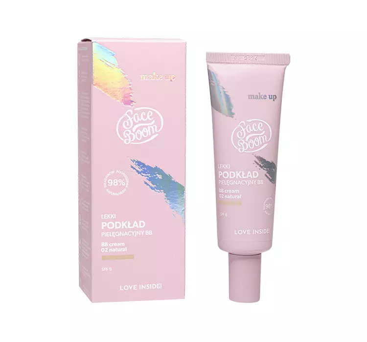 FaceBoom lekki krem BB 02 natural 30ml