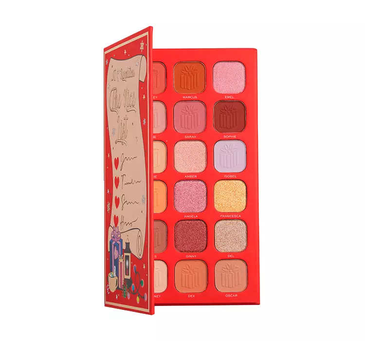 I HEART REVOLUTION THE NICE LIST PALETA CIENI DO POWIEK 18G