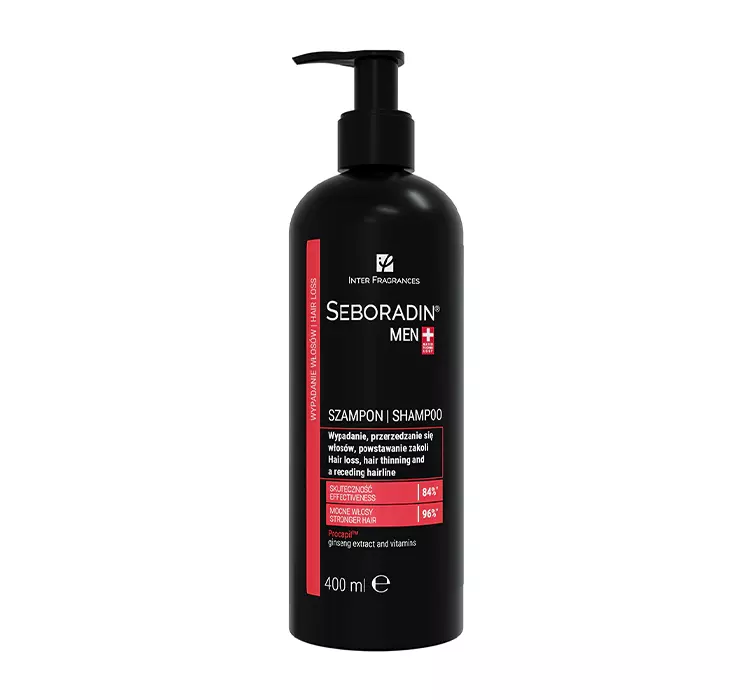 SEBORADIN MEN Szampon do włosów dla mężczyzn, 400ml