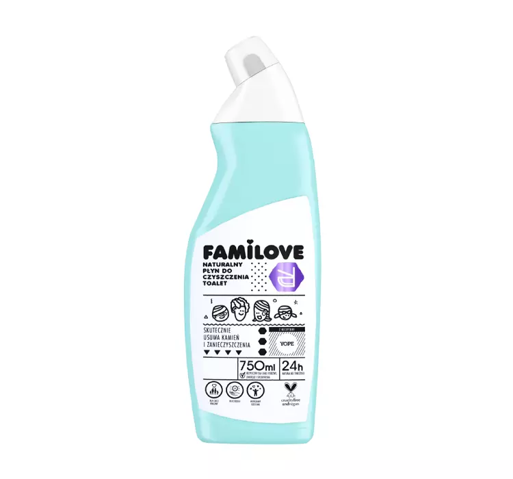 Yope Familove, naturalny płyn do WC, 750ml